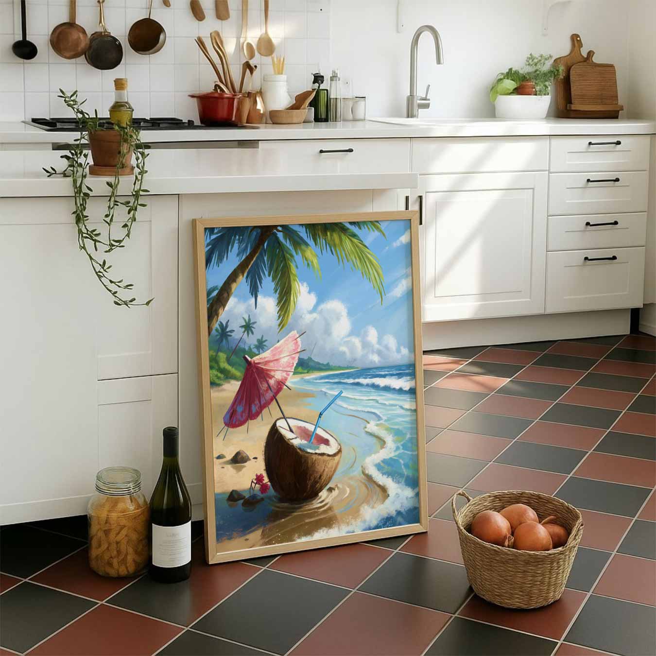 Tropische Paradijs Poster-WallArtistic