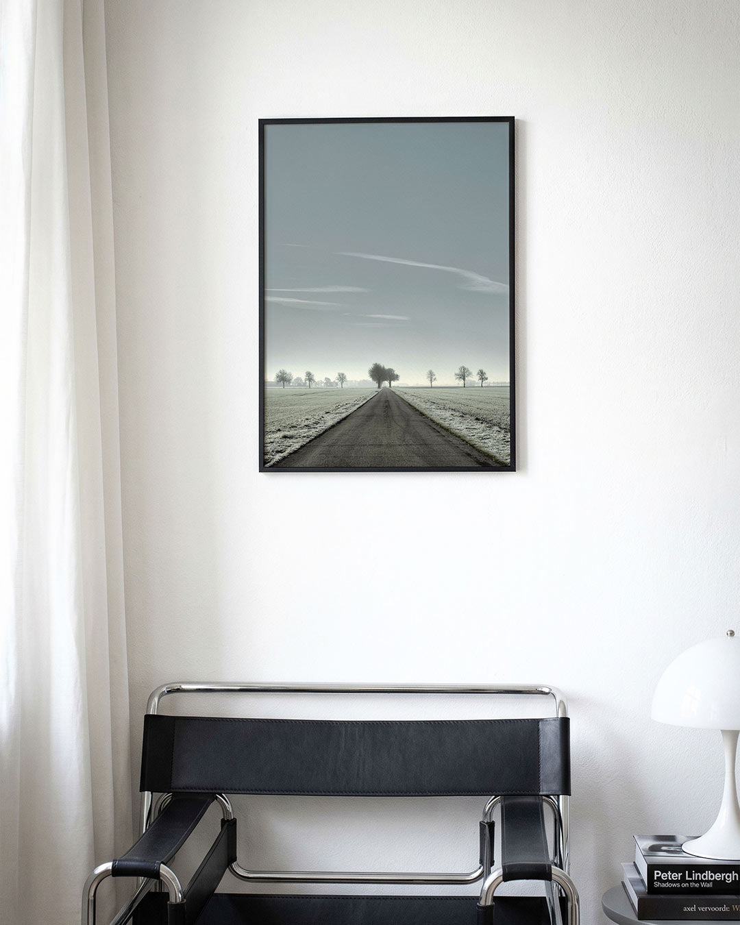 Rustige weglandschap Poster