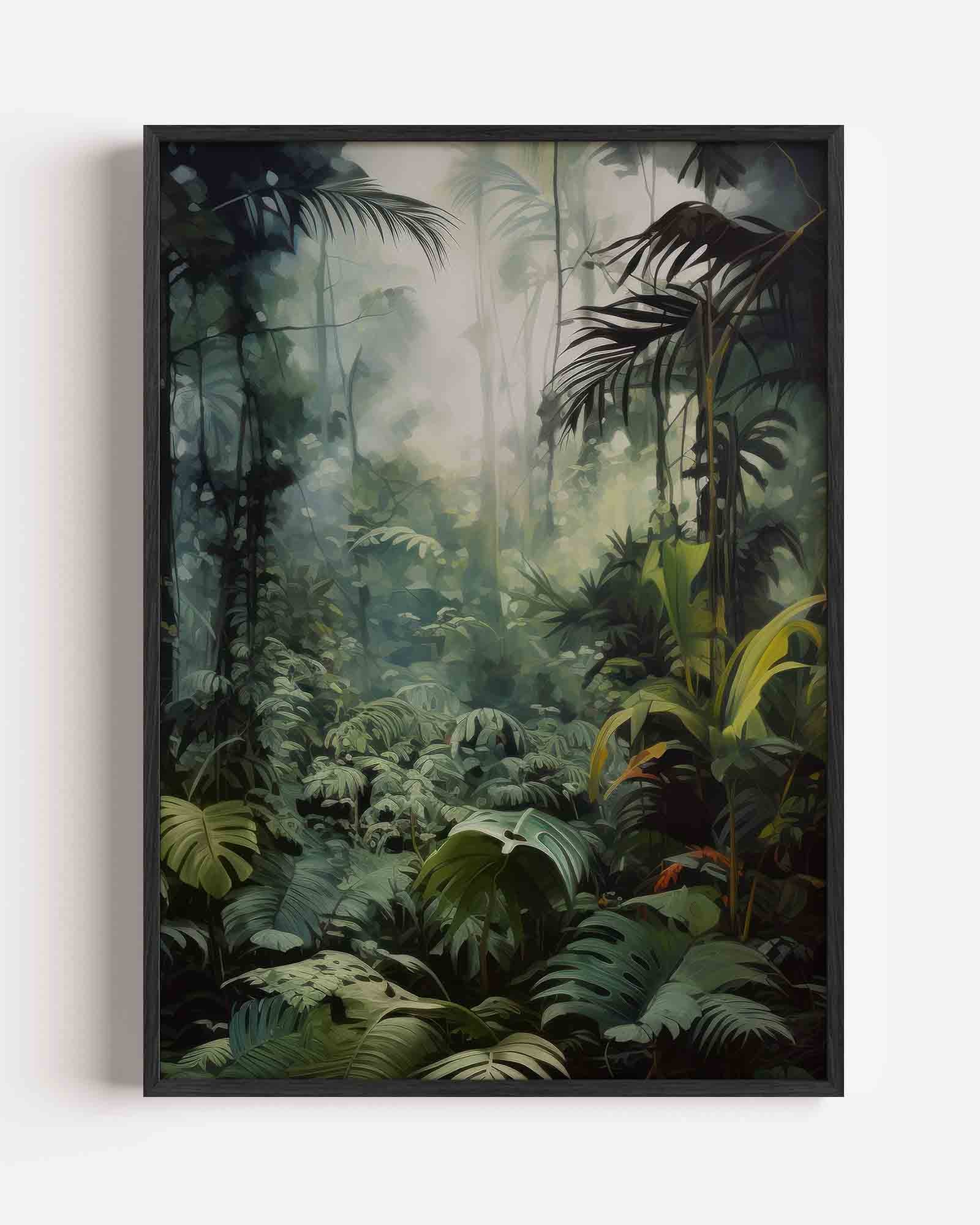 Weelderige jungle Poster