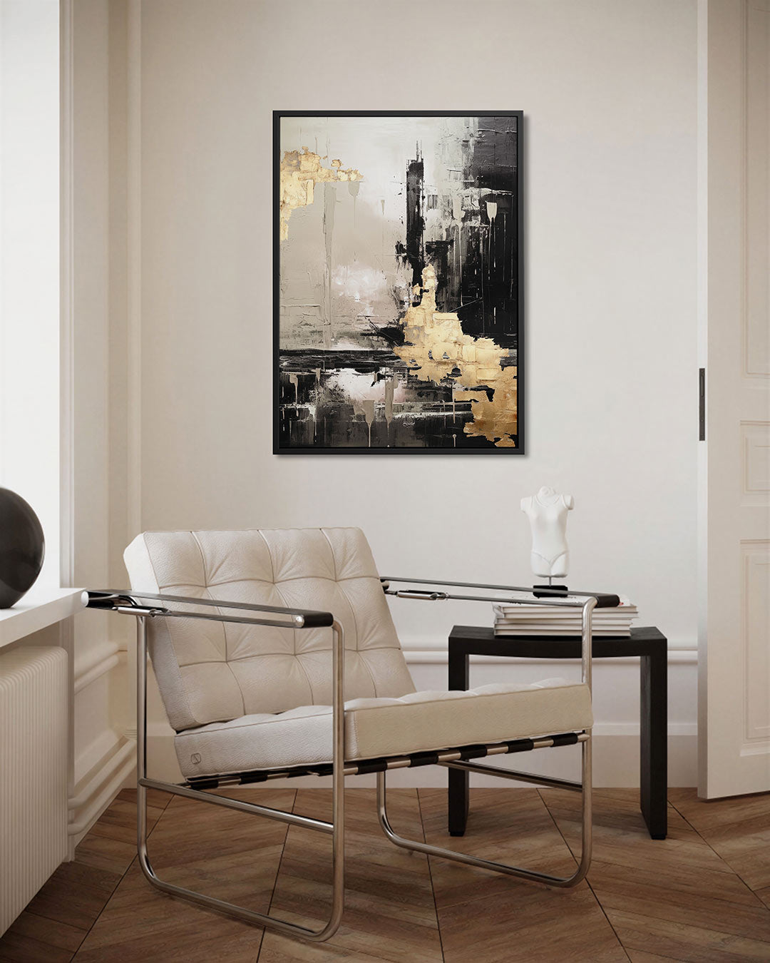 Gelaagde compositie Kunstwerk