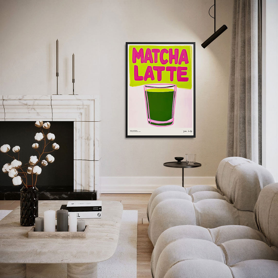 Kleurrijke drank illustratie Kunstwerk