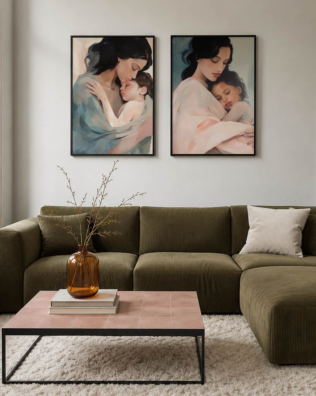 Zachte omhelzing Posterset