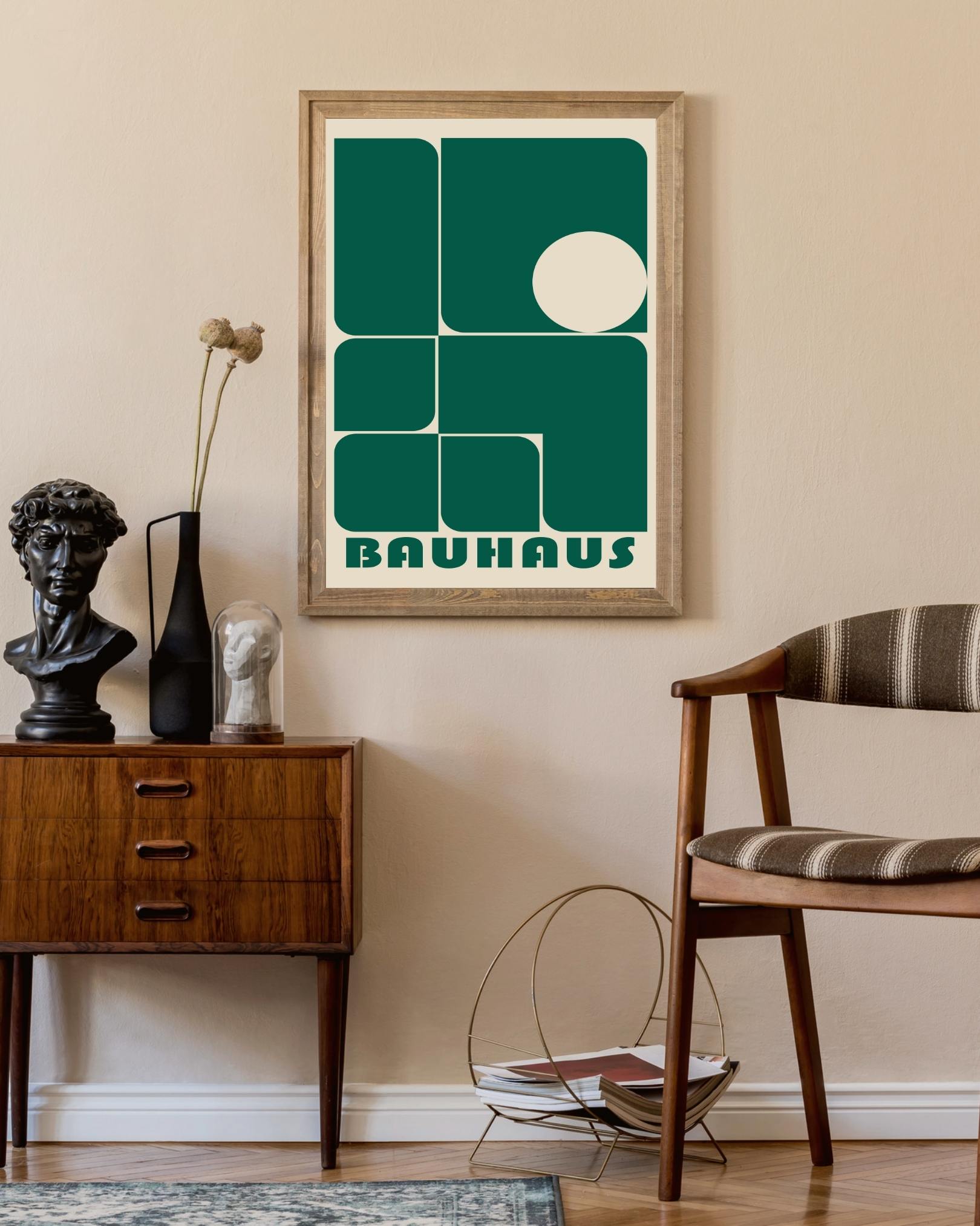 Grünes Plakat von 1919
