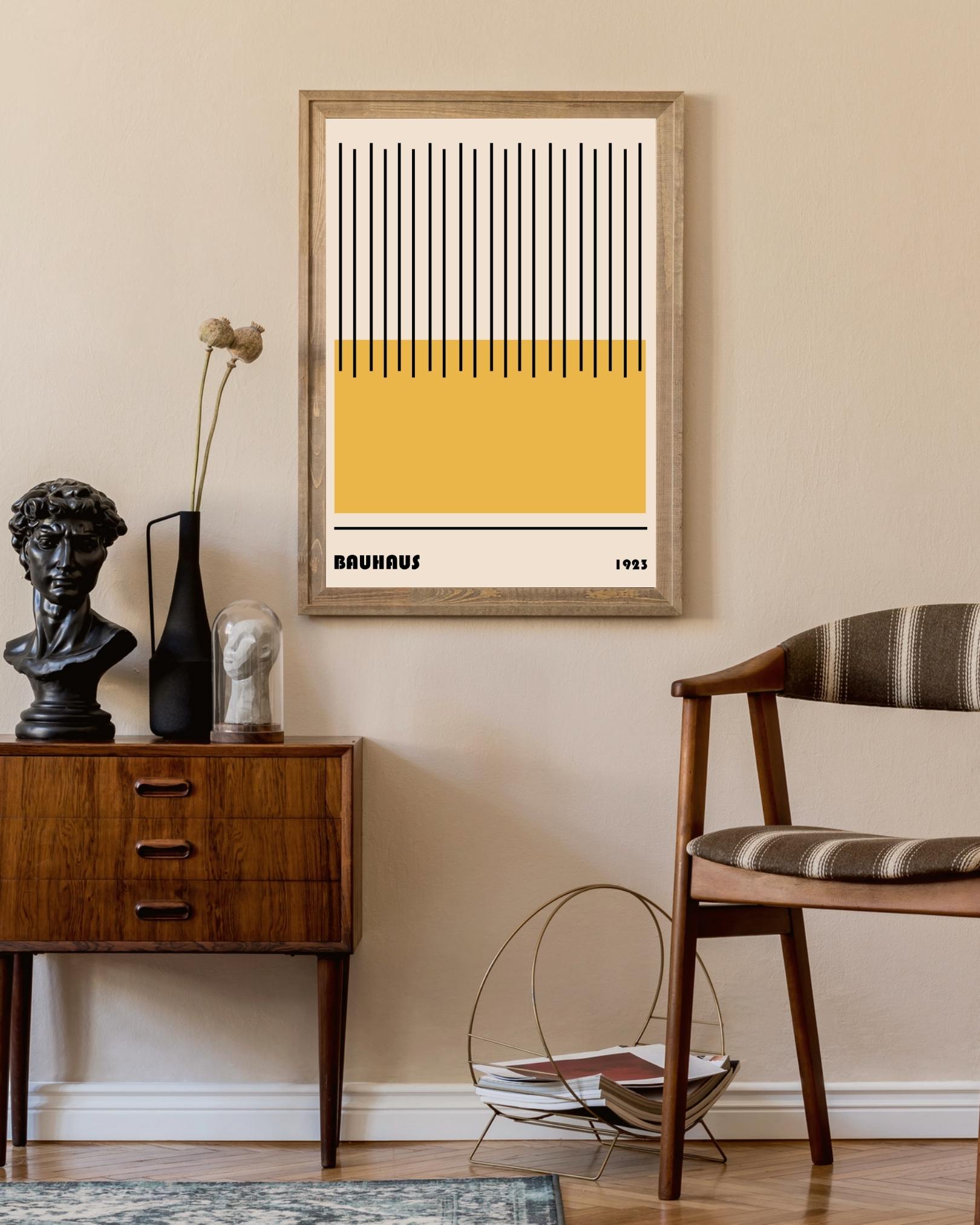 Gelbes Plakat