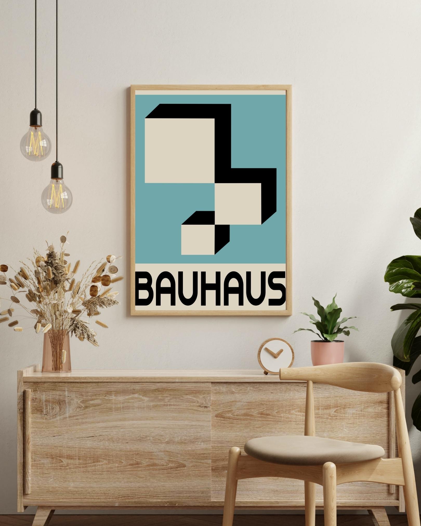 Grünes Poster