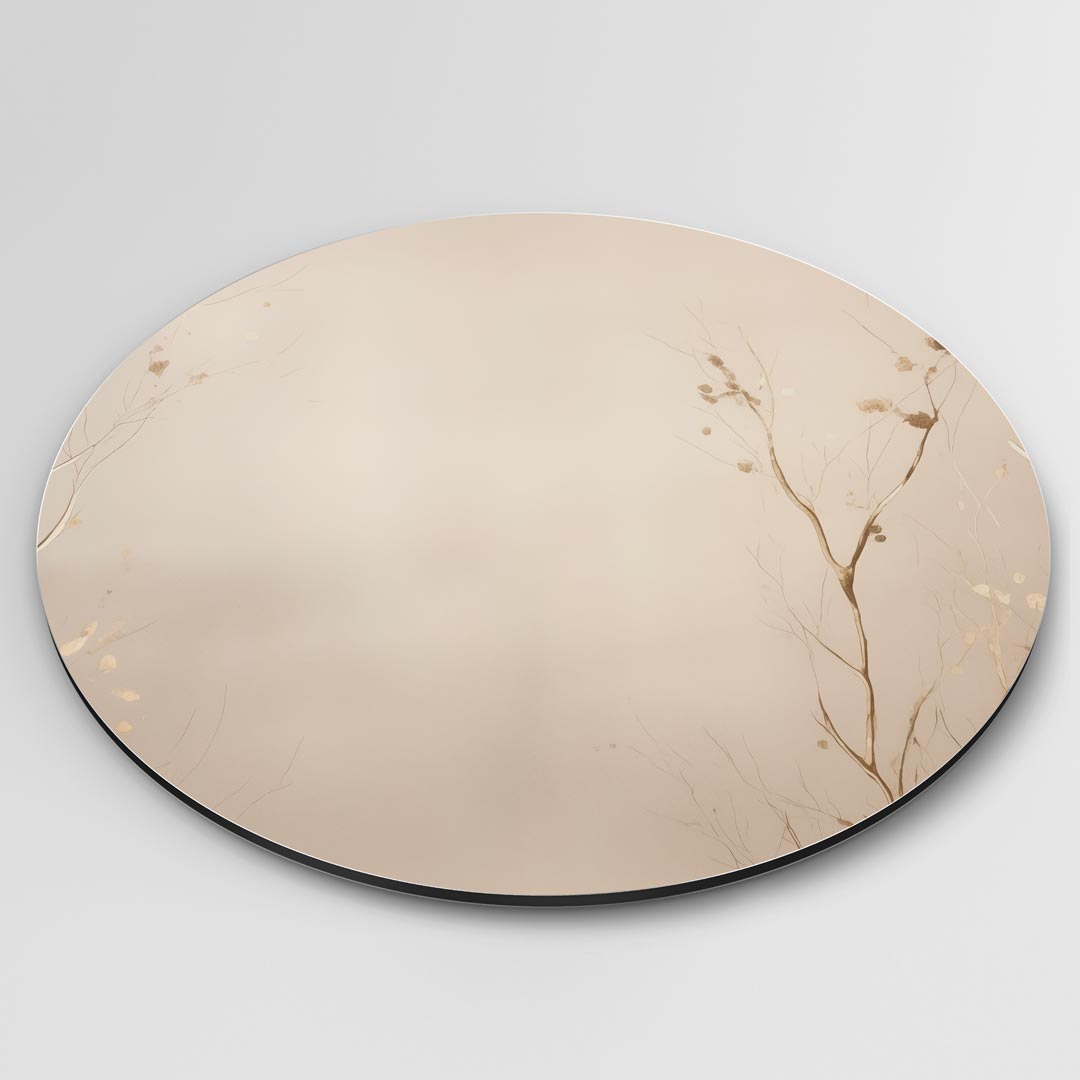 Natuurlijke Elegantie Muurcirkel-WallArtistic