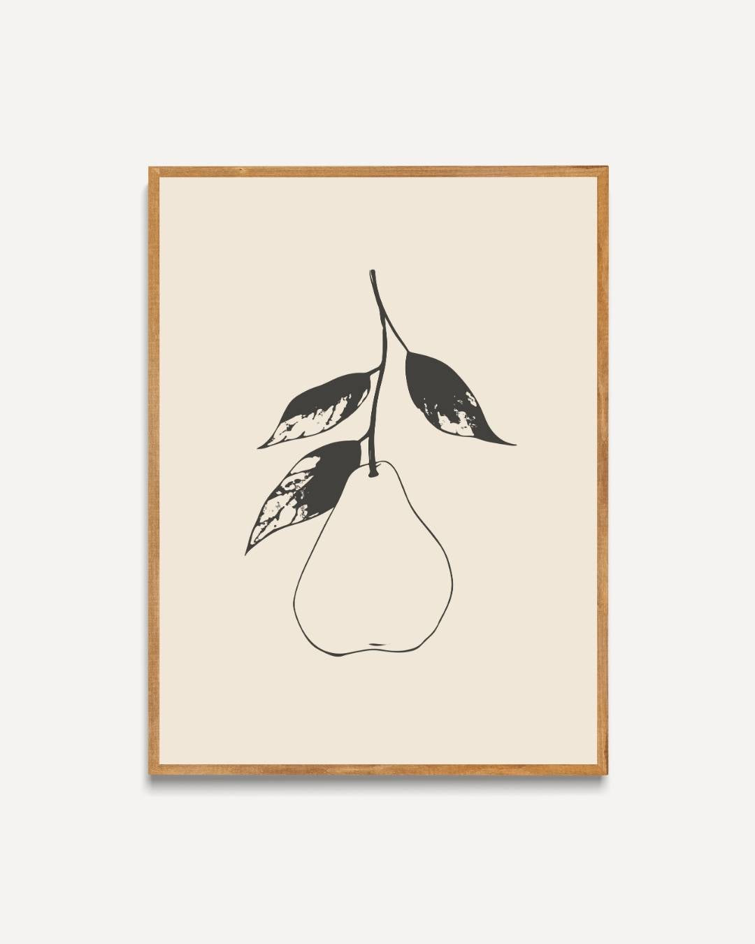 Galerie naturelle abstracte peer Poster