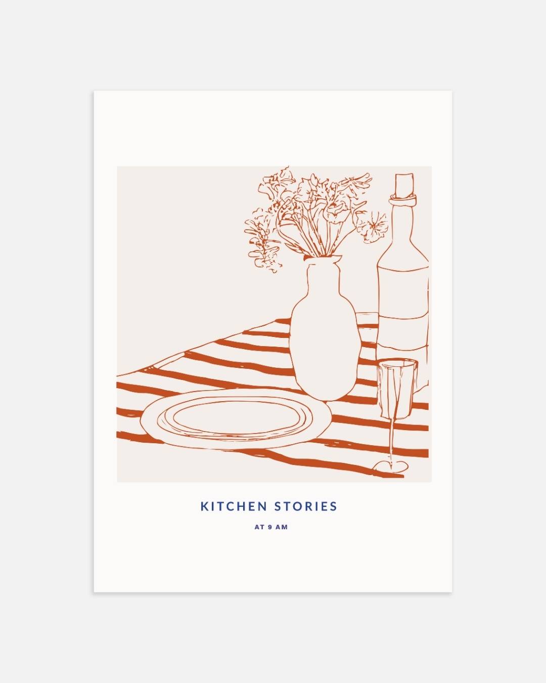 Morning in the Kitchen Poster
