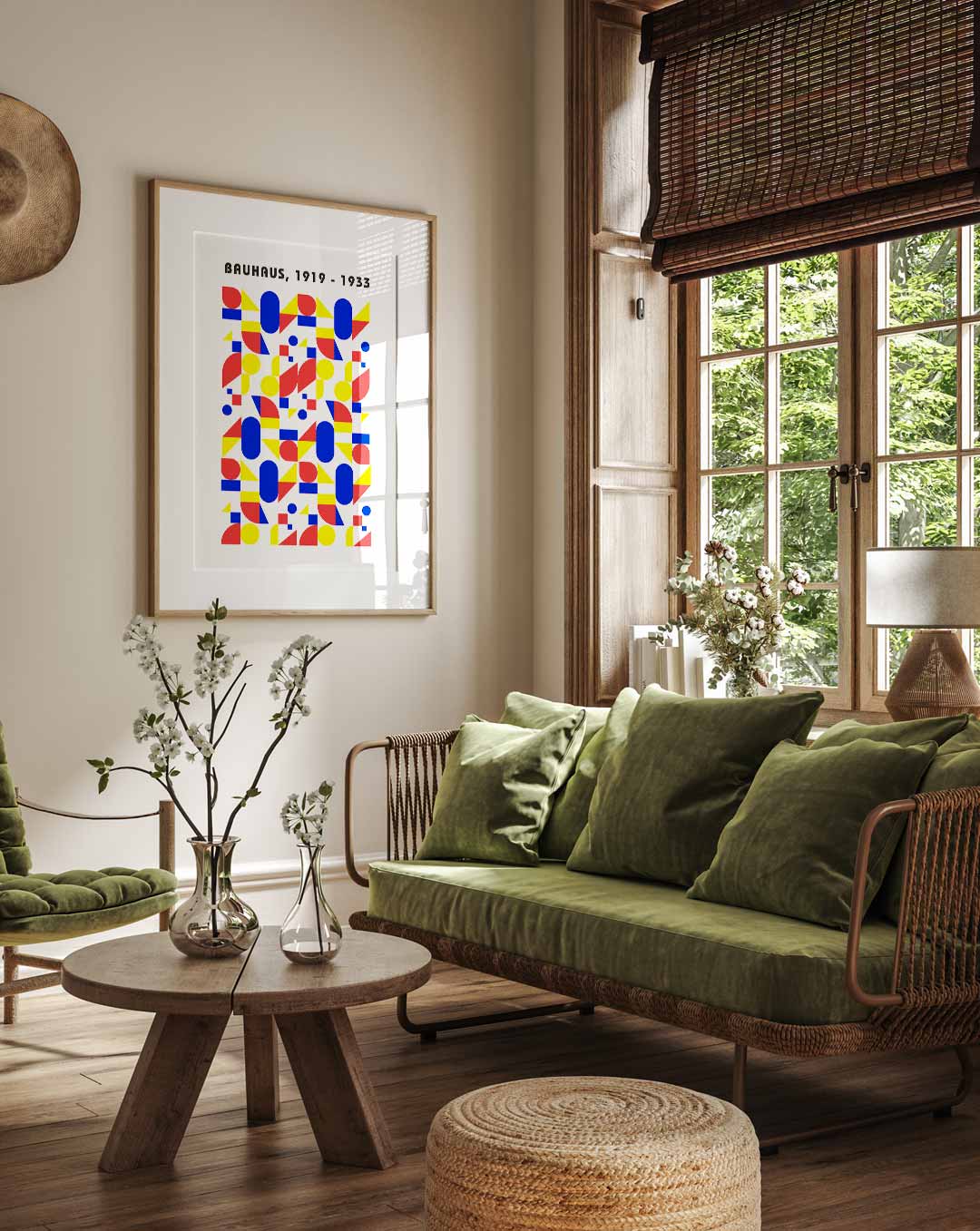 Geometrisches Kunstplakat