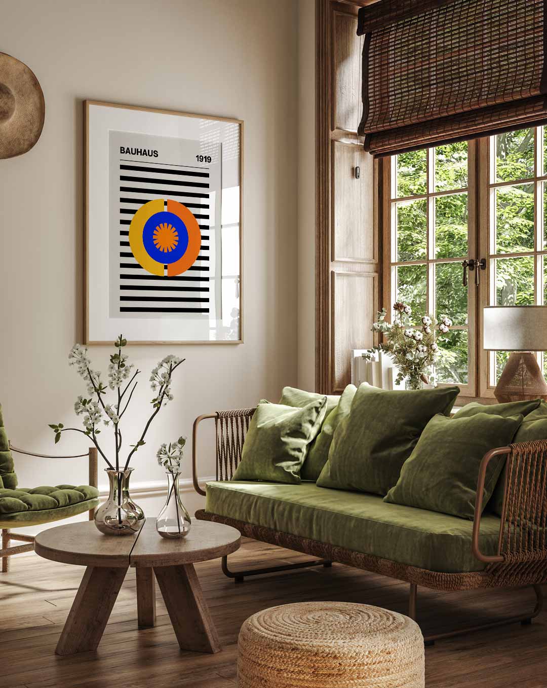Geometrisches Kunstplakat