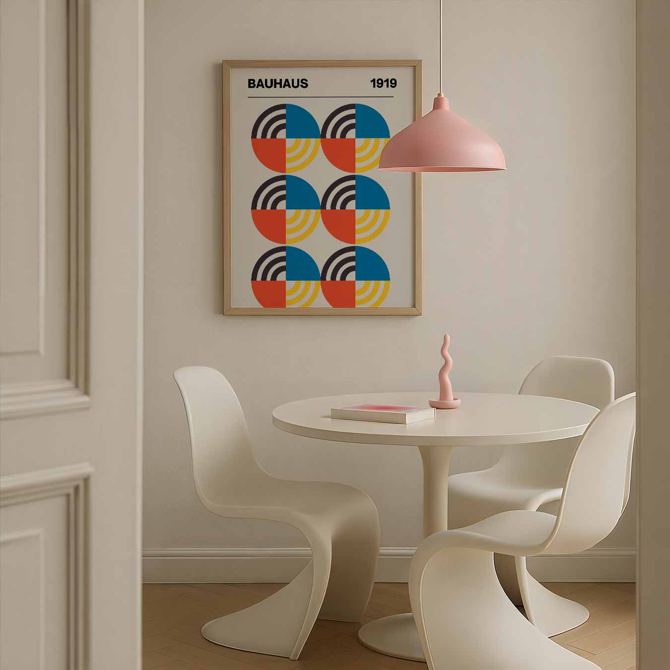 Poster mit Kreismustern