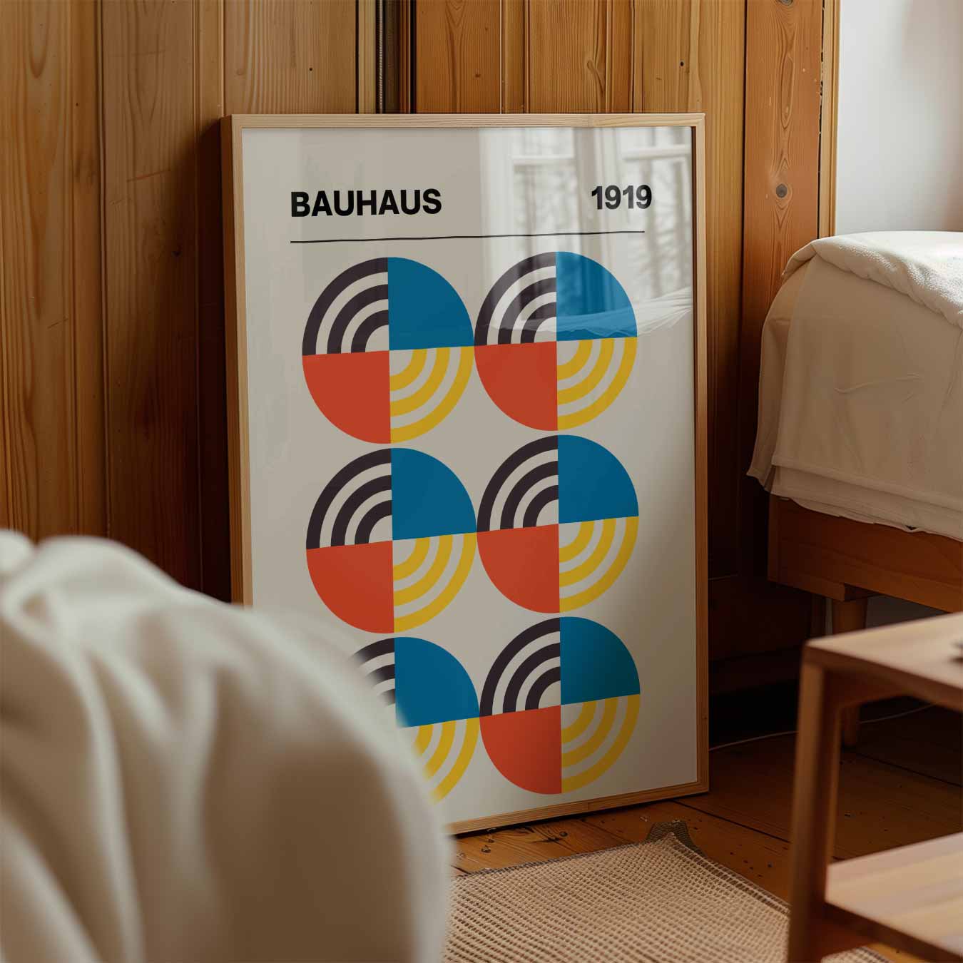 Poster mit Kreismustern