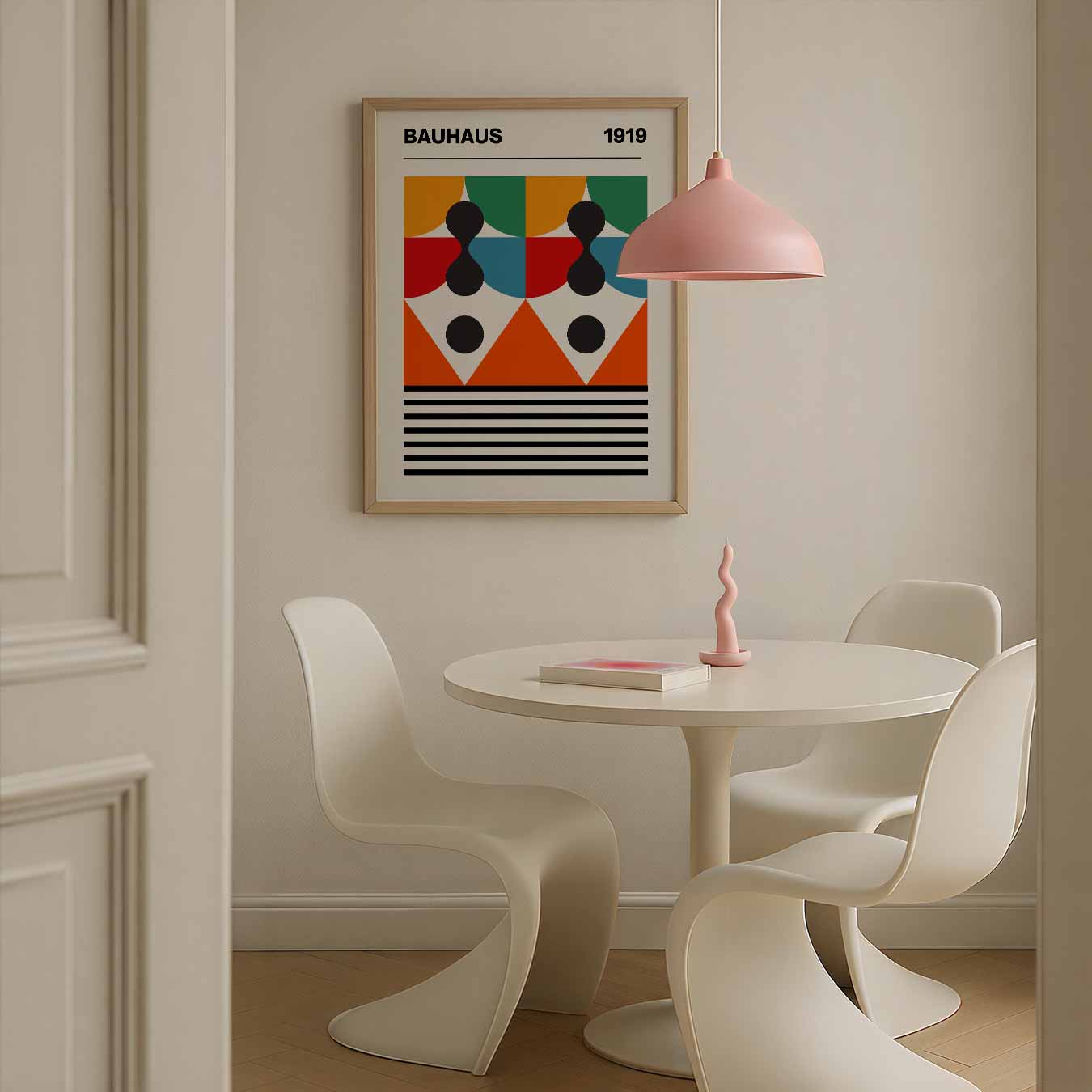 Stilvolles geometrisches Poster