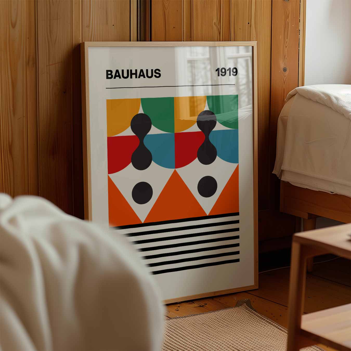 Stilvolles geometrisches Poster