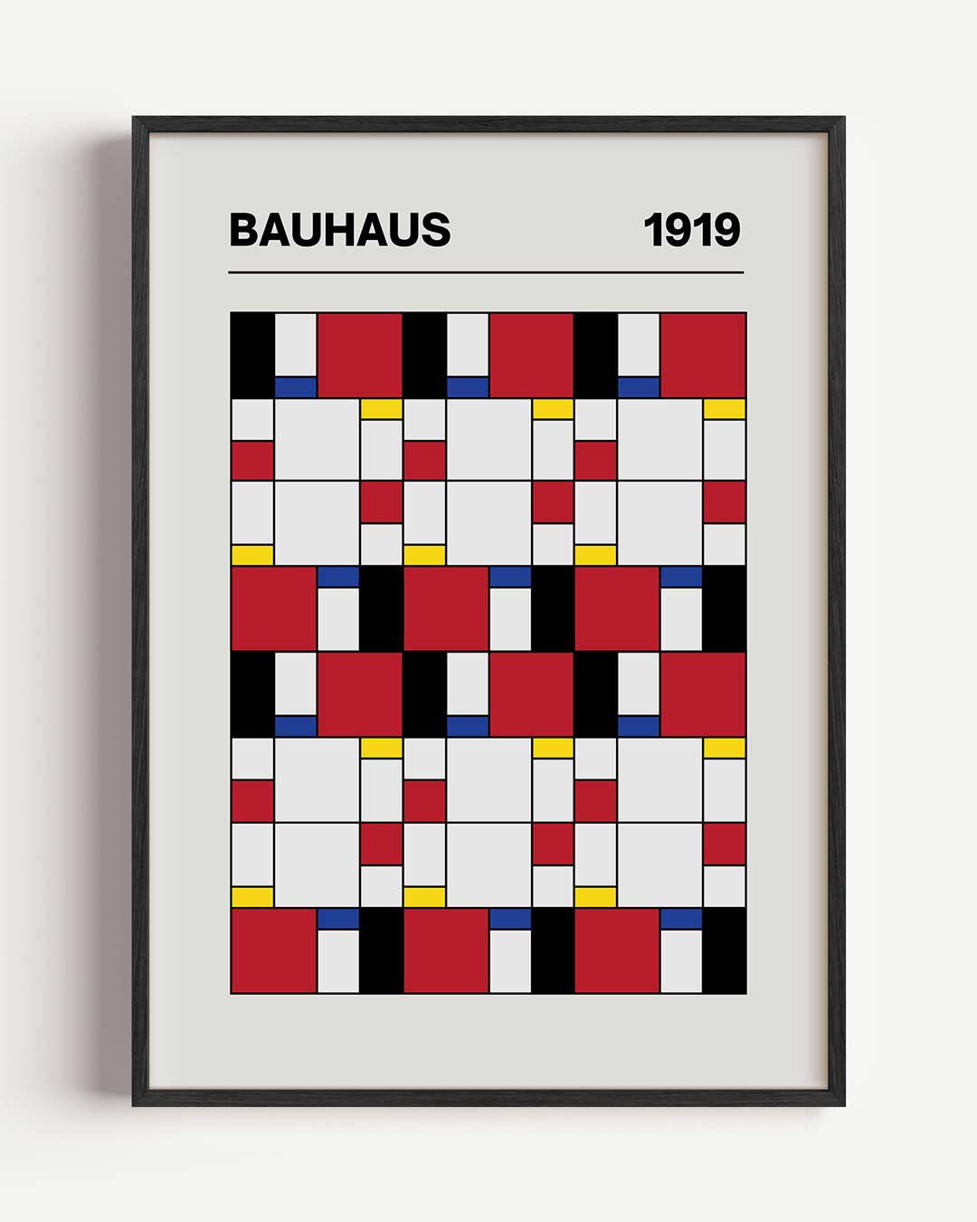 Schwarzes Plakat von 1919