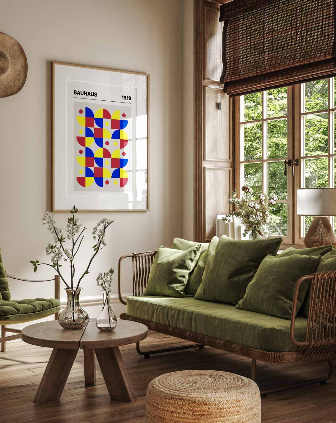 Geometrisches Kunstplakat