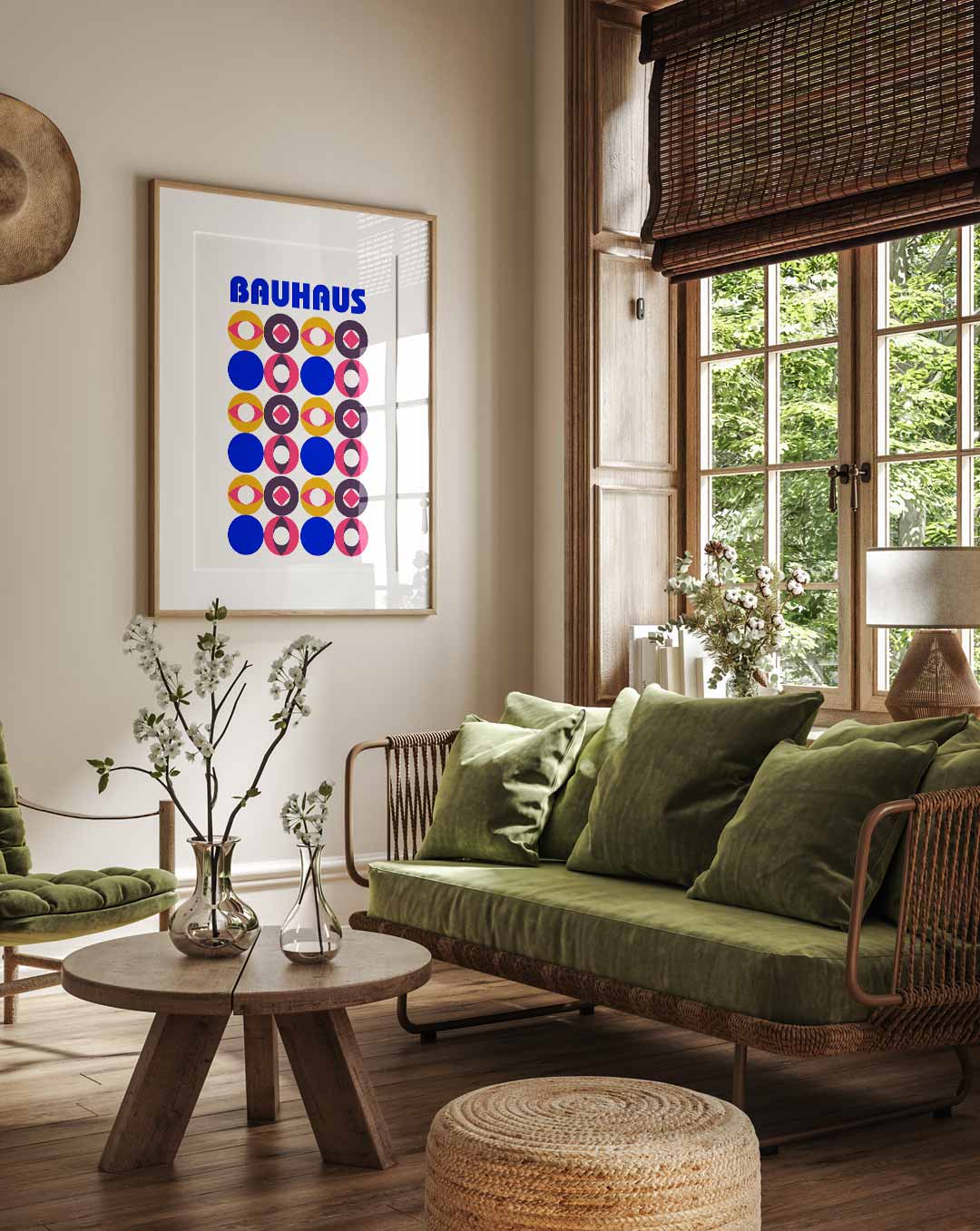 Geometrisches Kunstplakat