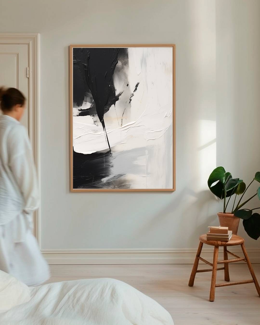 Abstracte kracht Poster