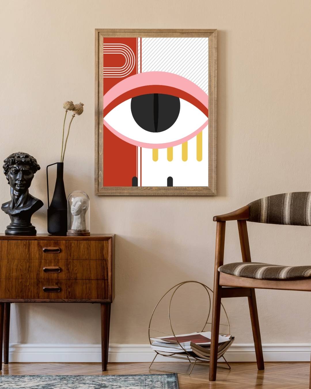 Plakat „Auge“ von 1923