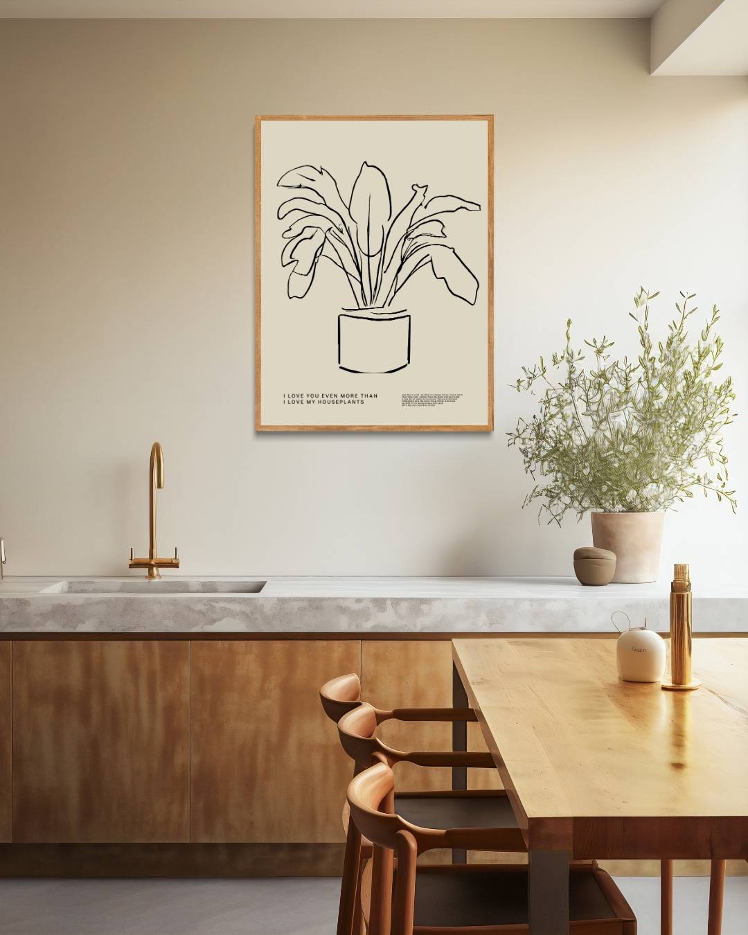 Houseplant Poster