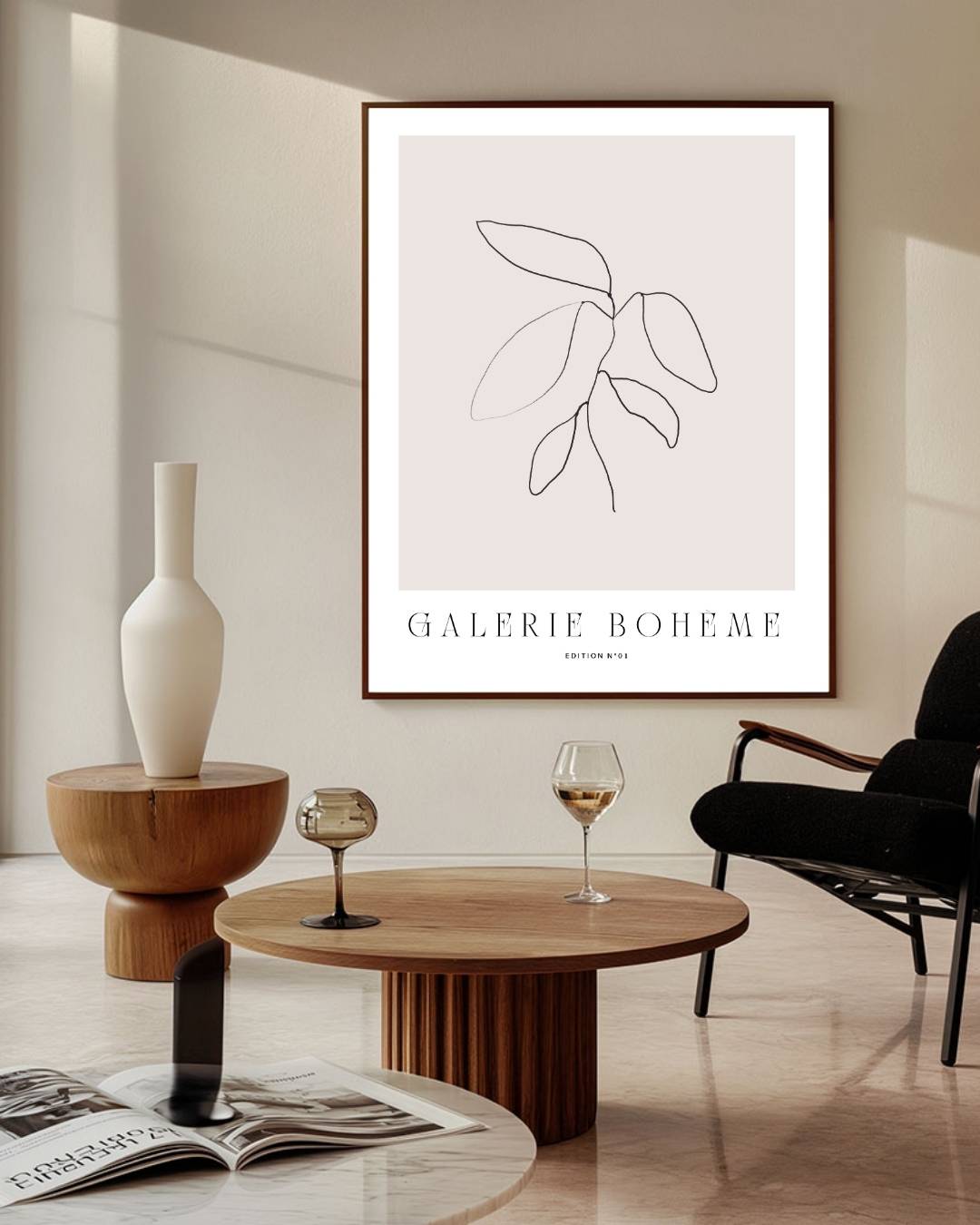 Fijne lijnen Poster