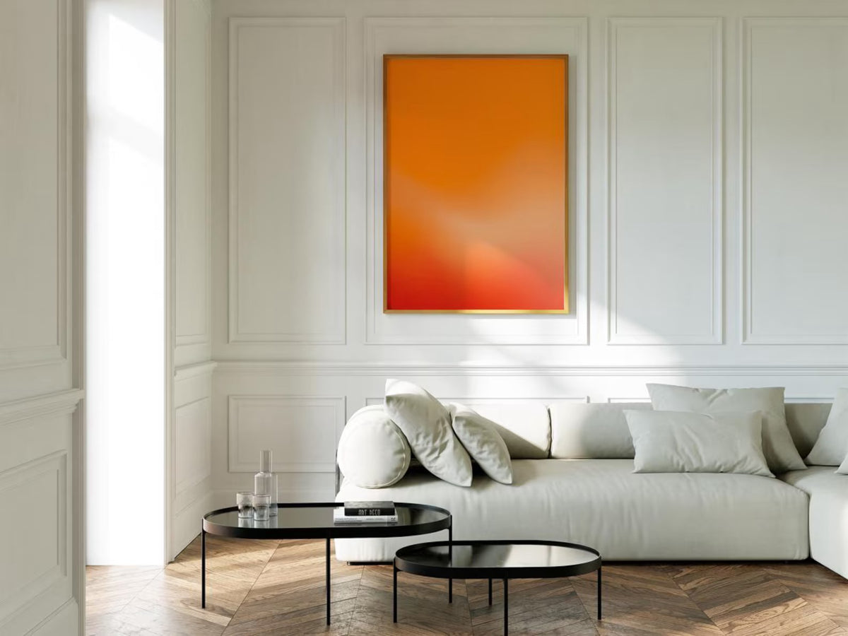 Zonsonderganggloed Poster