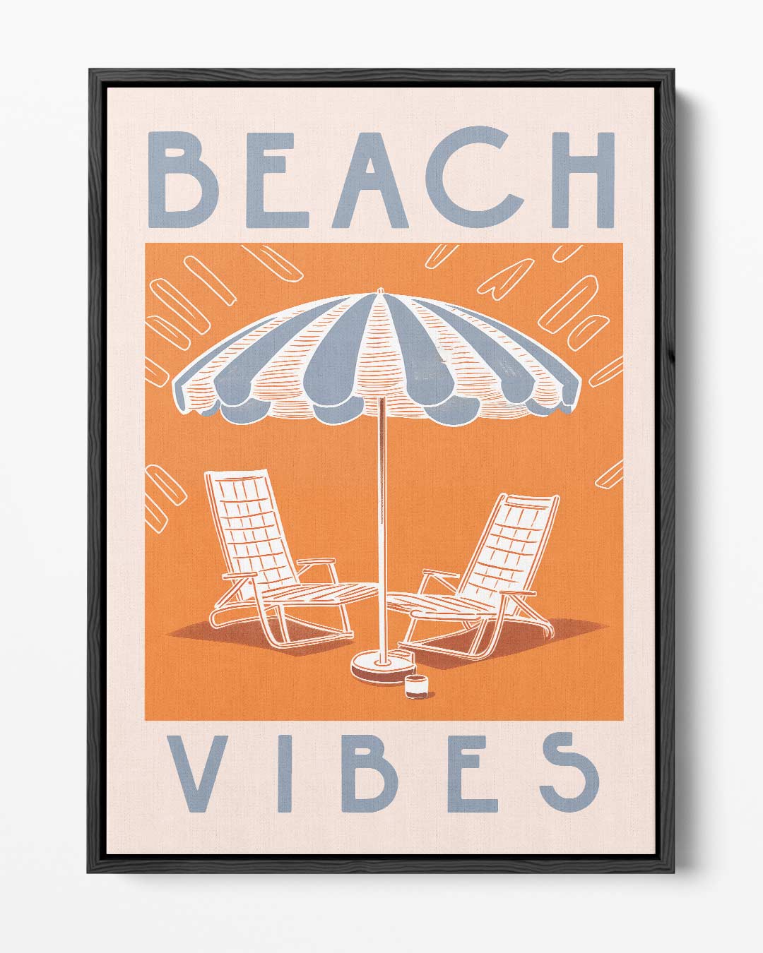 Beach vibes Kunstwerk-canvas-dibond-plexiglas-wanddecoratie-WallArtistic