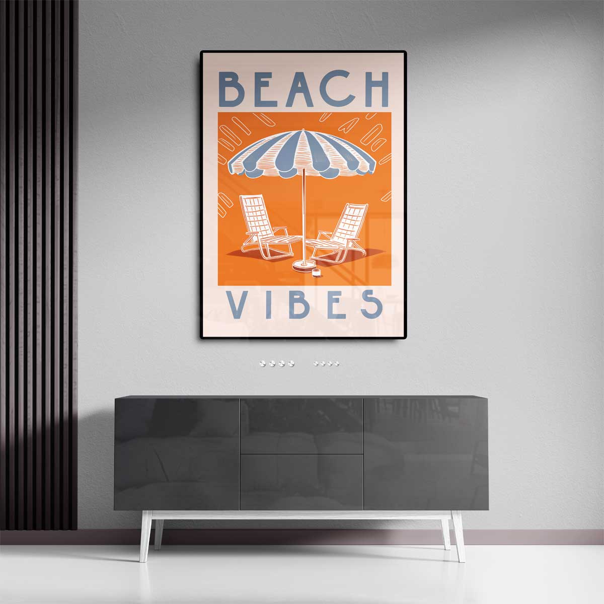 Beach vibes Kunstwerk-canvas-dibond-plexiglas-wanddecoratie-WallArtistic