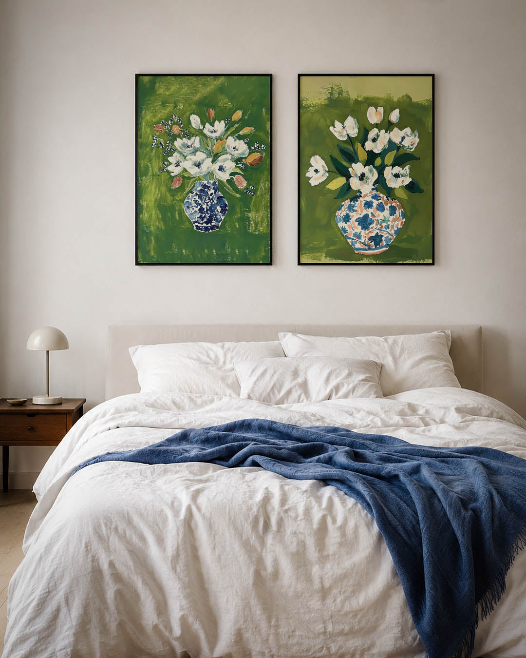 Bloemrijke vaas Posterset