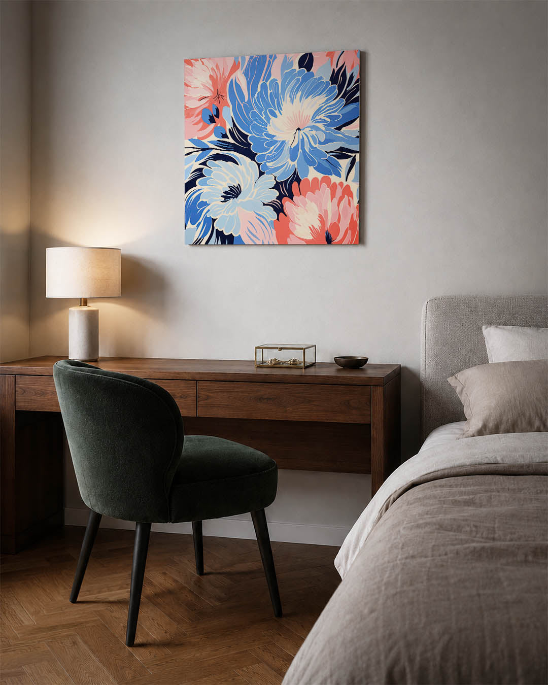Bloemrijke vormen Kunstwerk