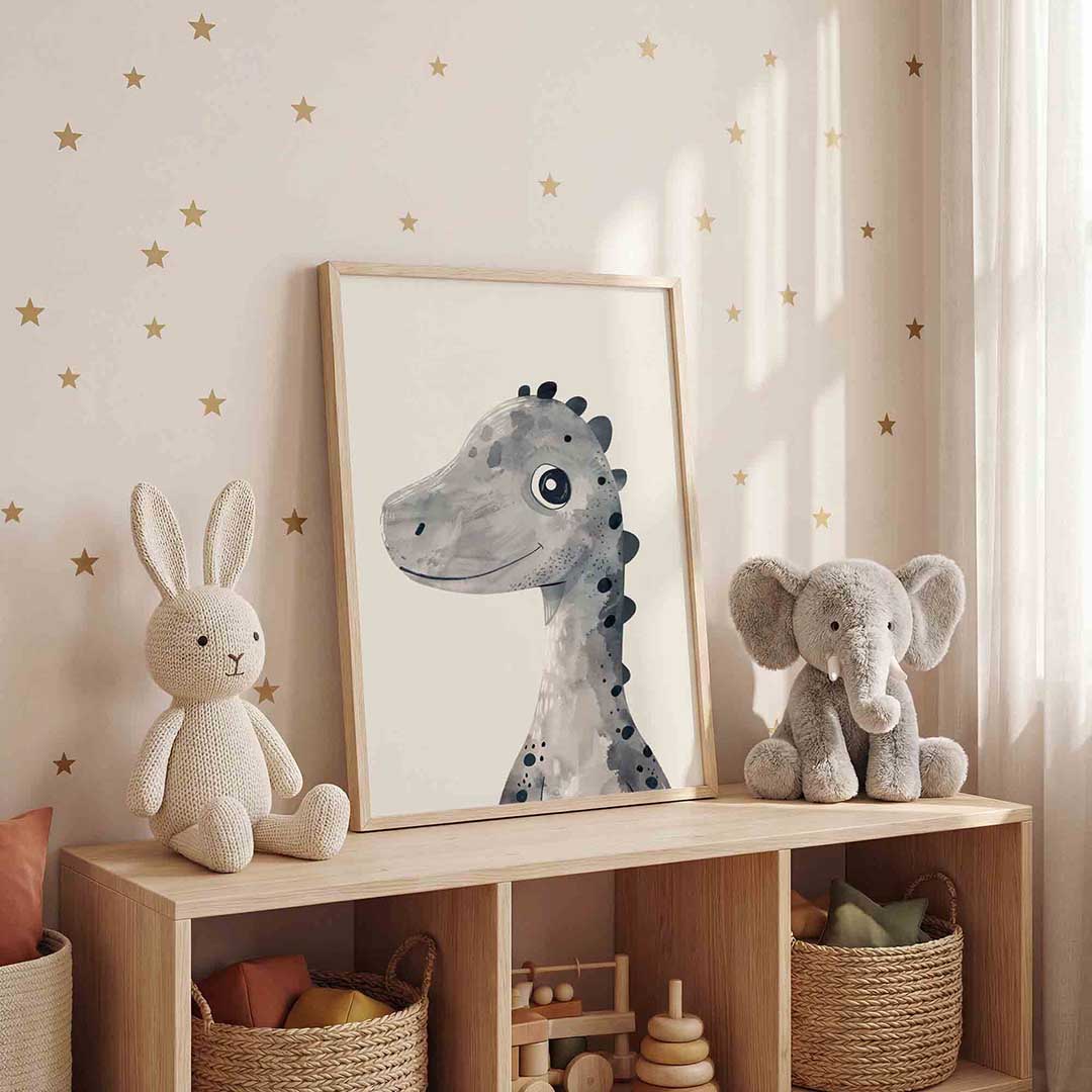 Dinosaurus glimlach Poster