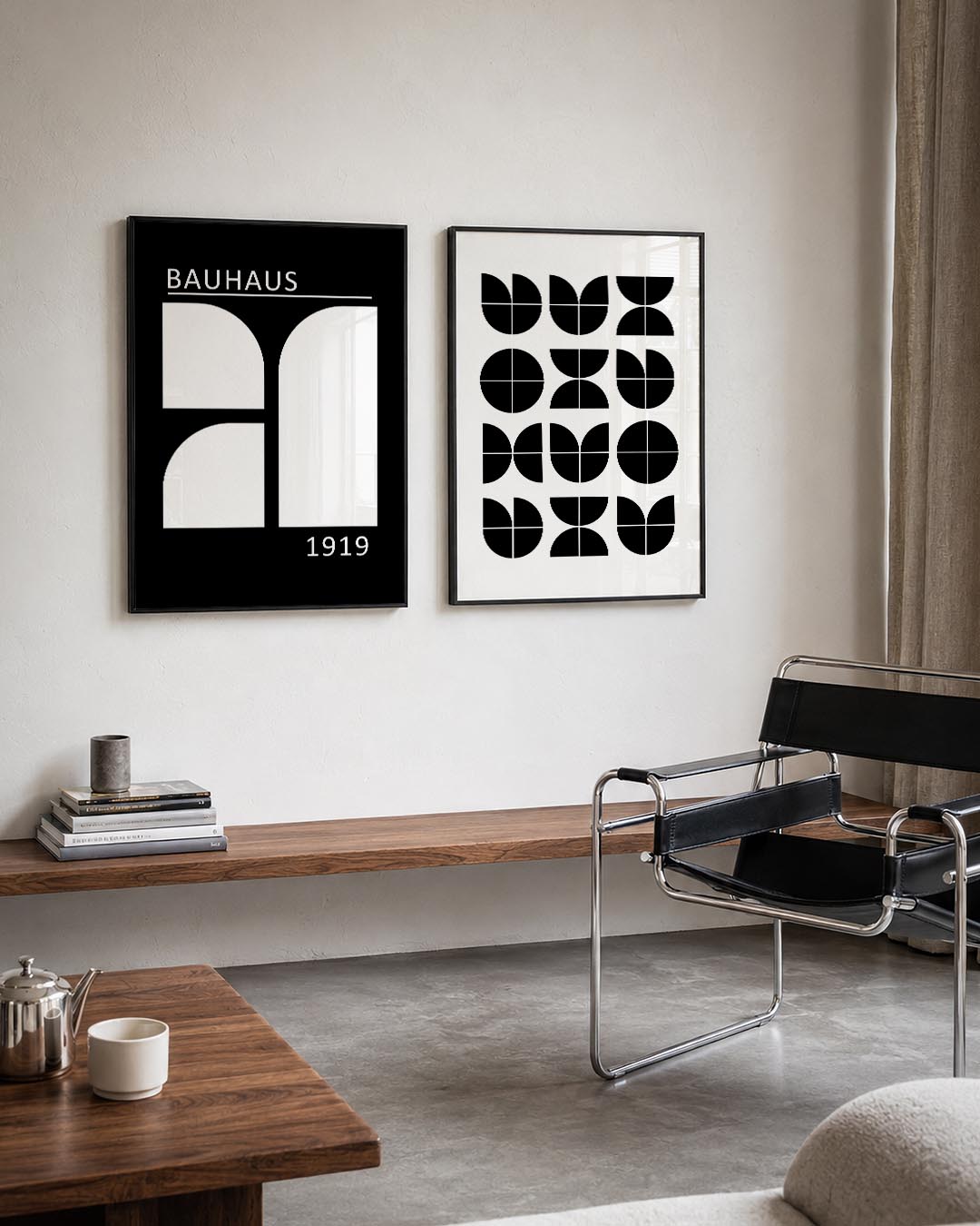 Vormen en vlakken Posterset