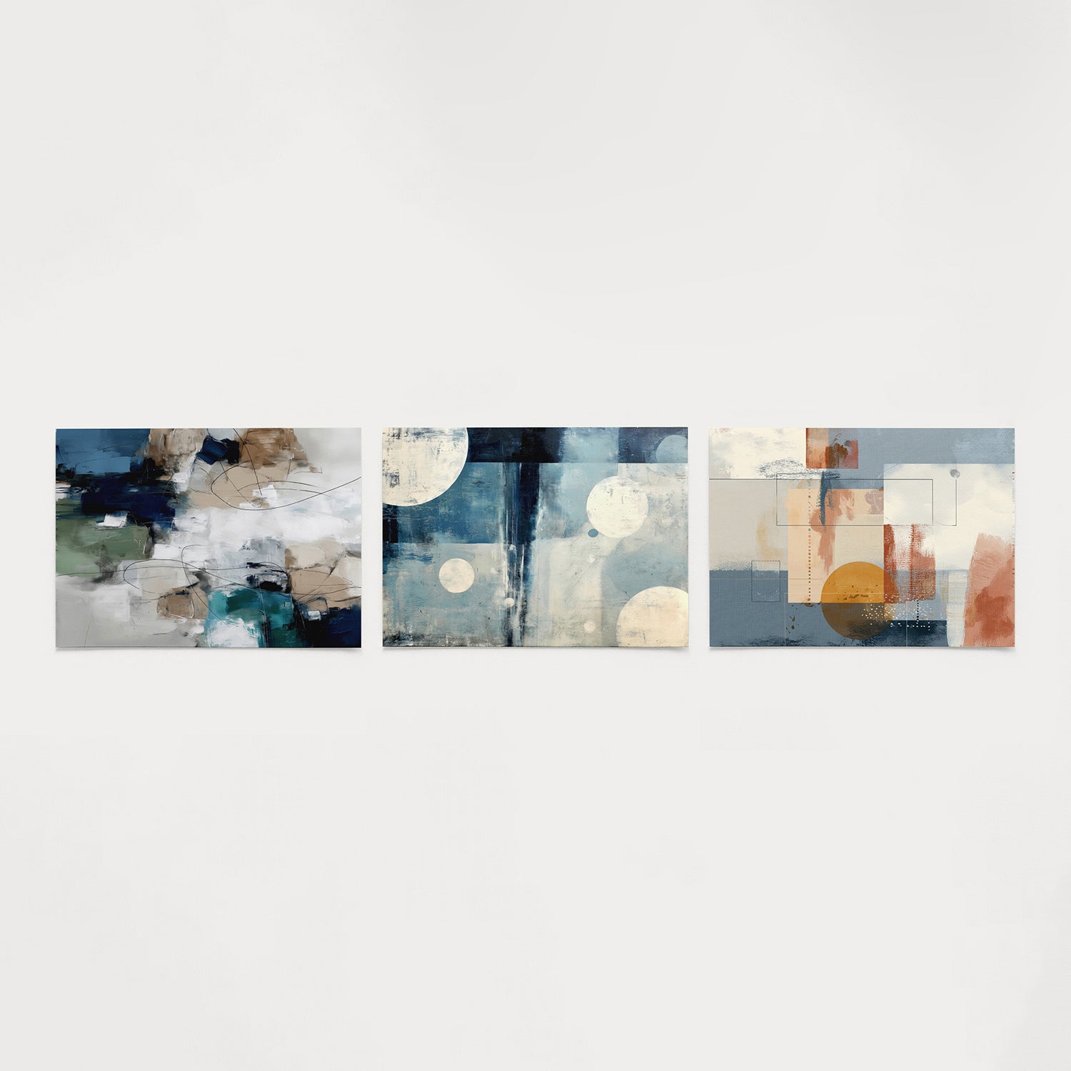 Kleur en lijnenspel Posterset