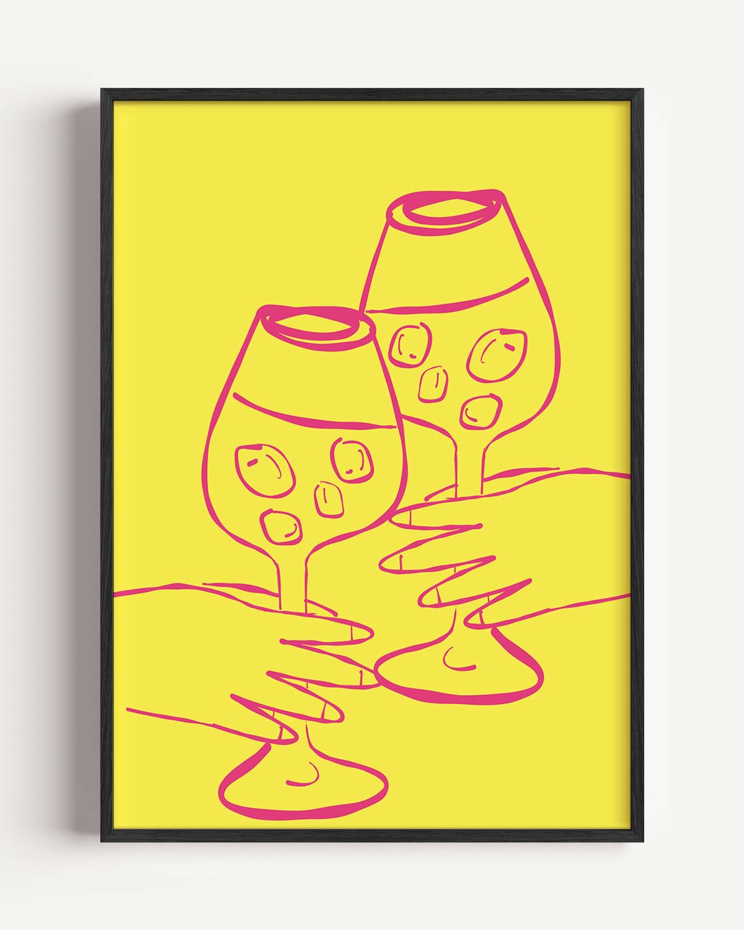 Sprankelende Cheers Poster-WallArtistic