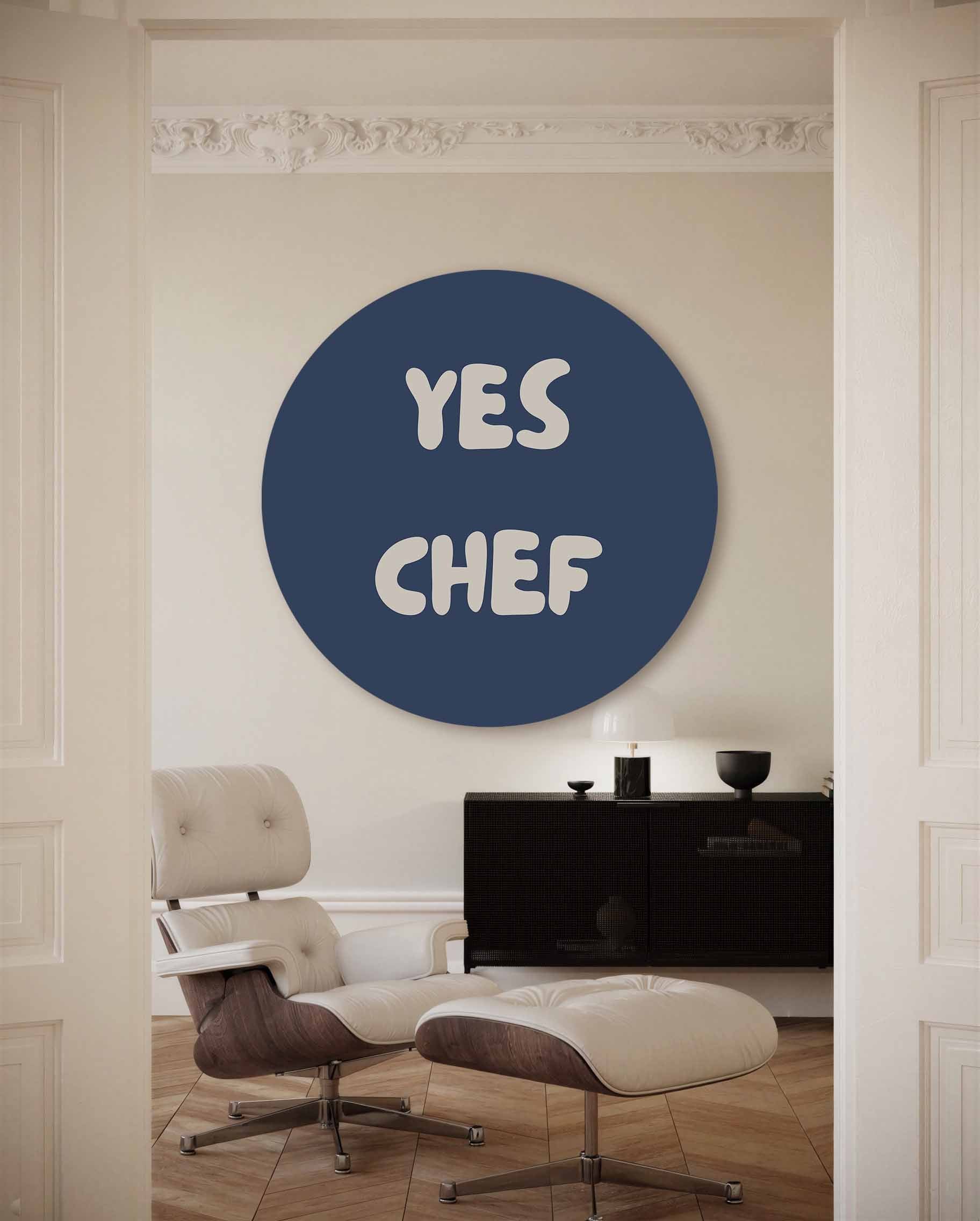 Yes chef Muurcirkel