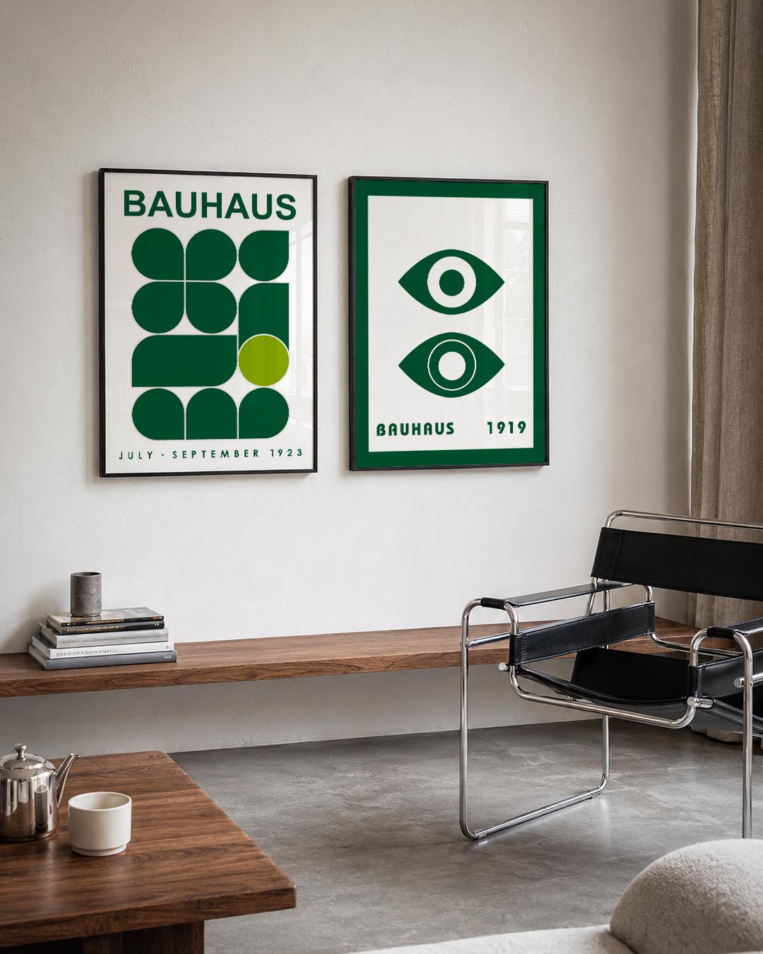 Vorm en kleurenspel Posterset