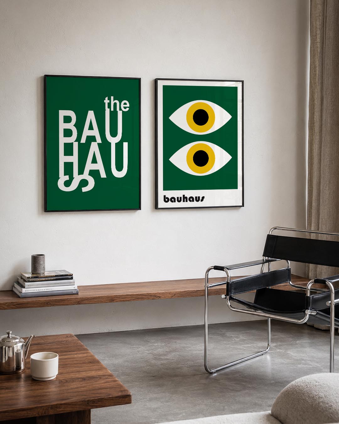 Typografisch spel Posterset