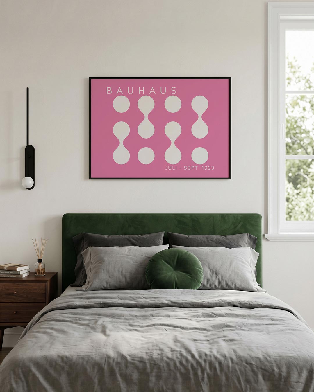 Vormritme en kleur Poster