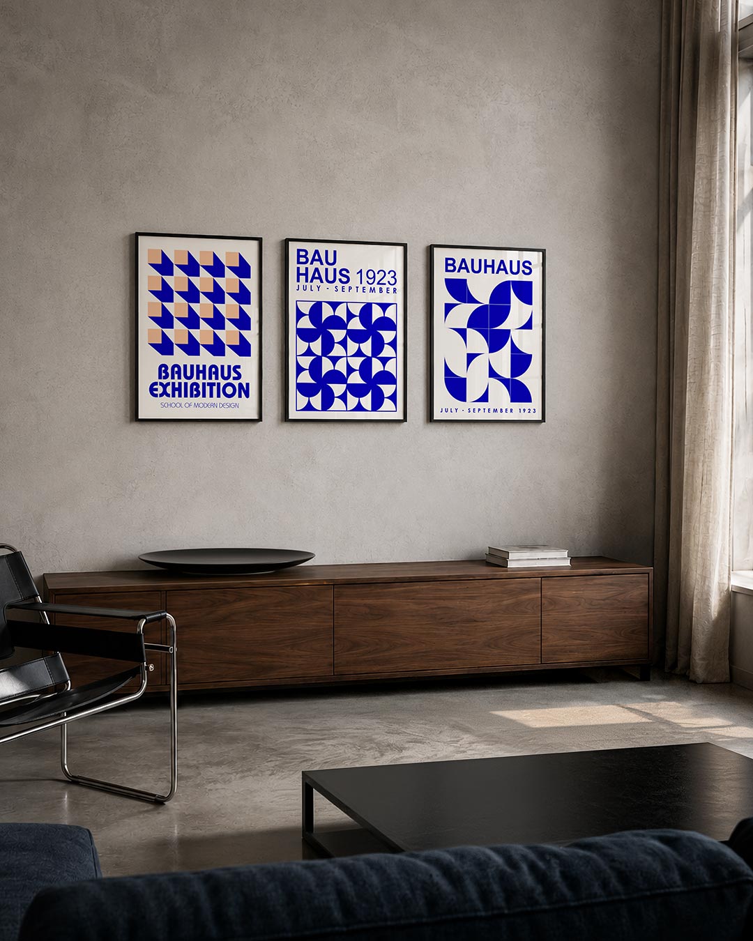 Vorm en schaduw Posterset