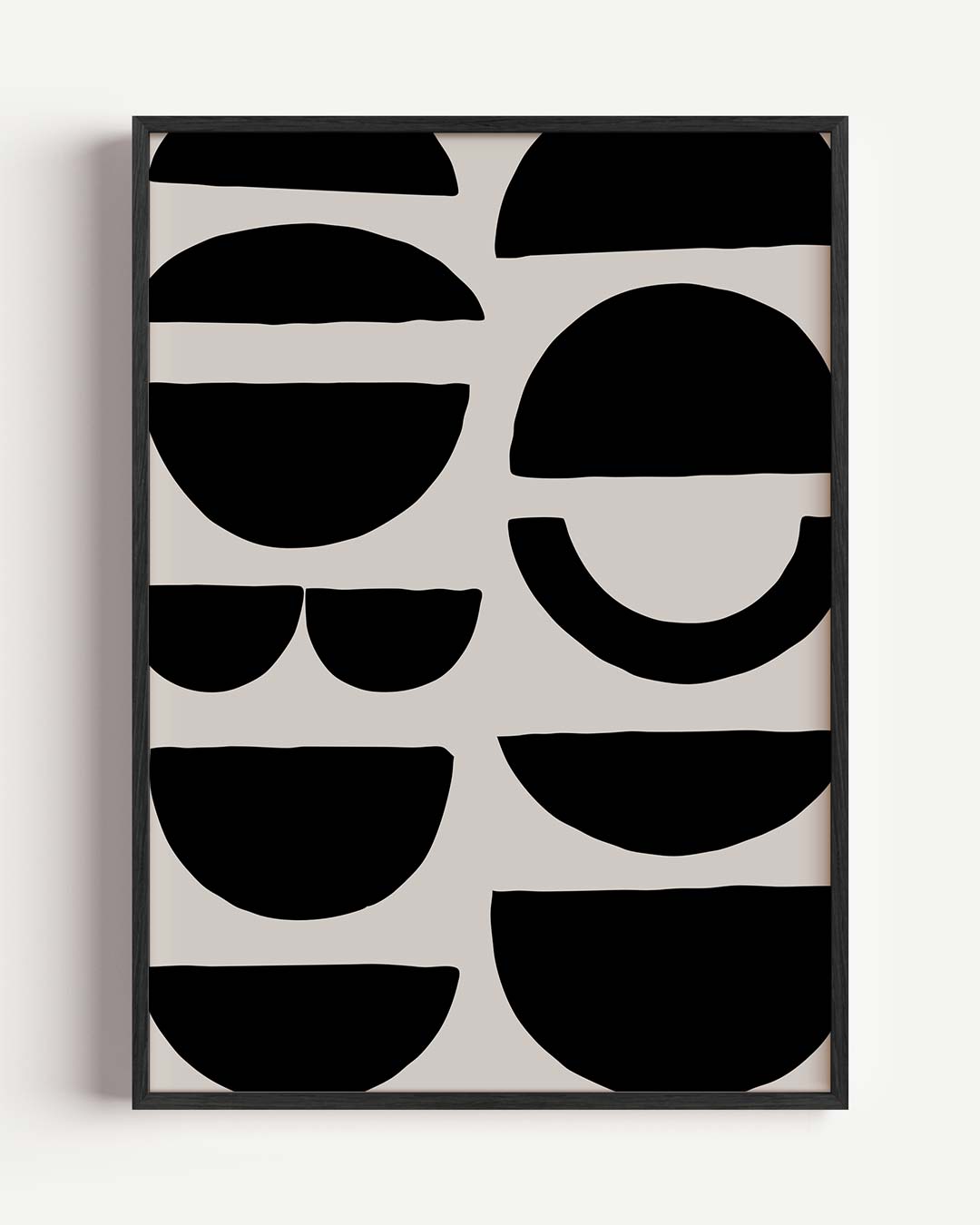 Modern Geometrische Wandkunst Poster-WallArtistic
