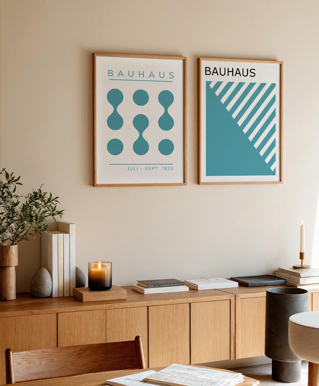 Vormen en vlakken Posterset
