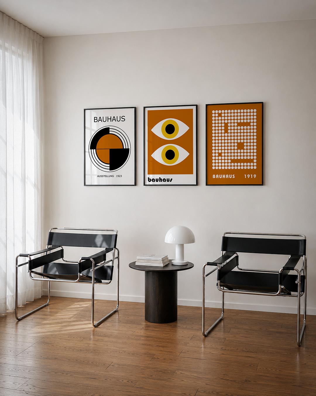 Cirkel en lijnen Posterset