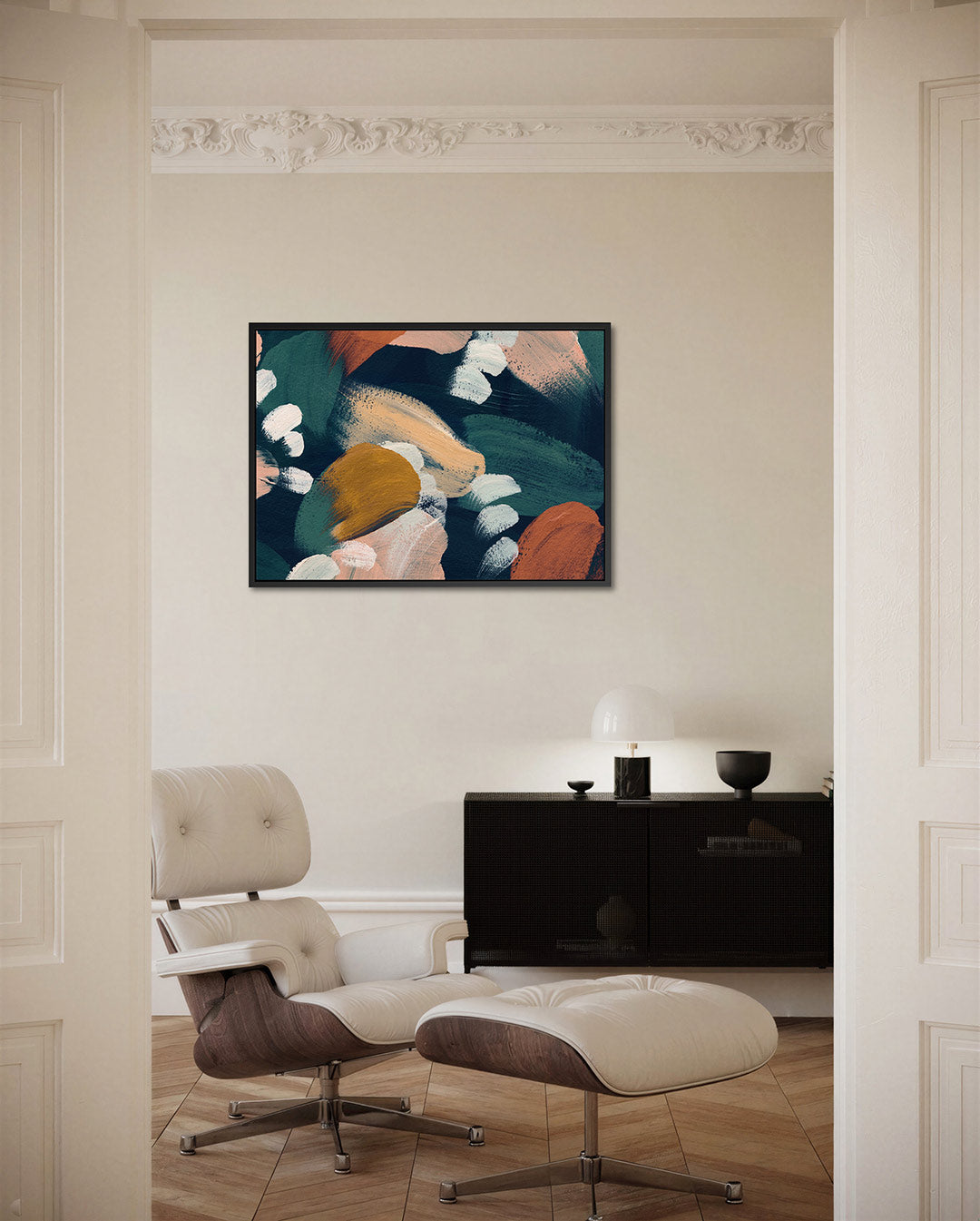 Kleurencompositie Kunstwerk