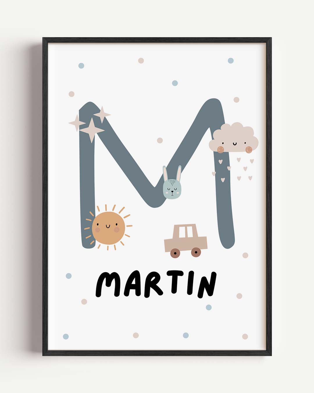 Schattige Kinderkamer Poster-WallArtistic