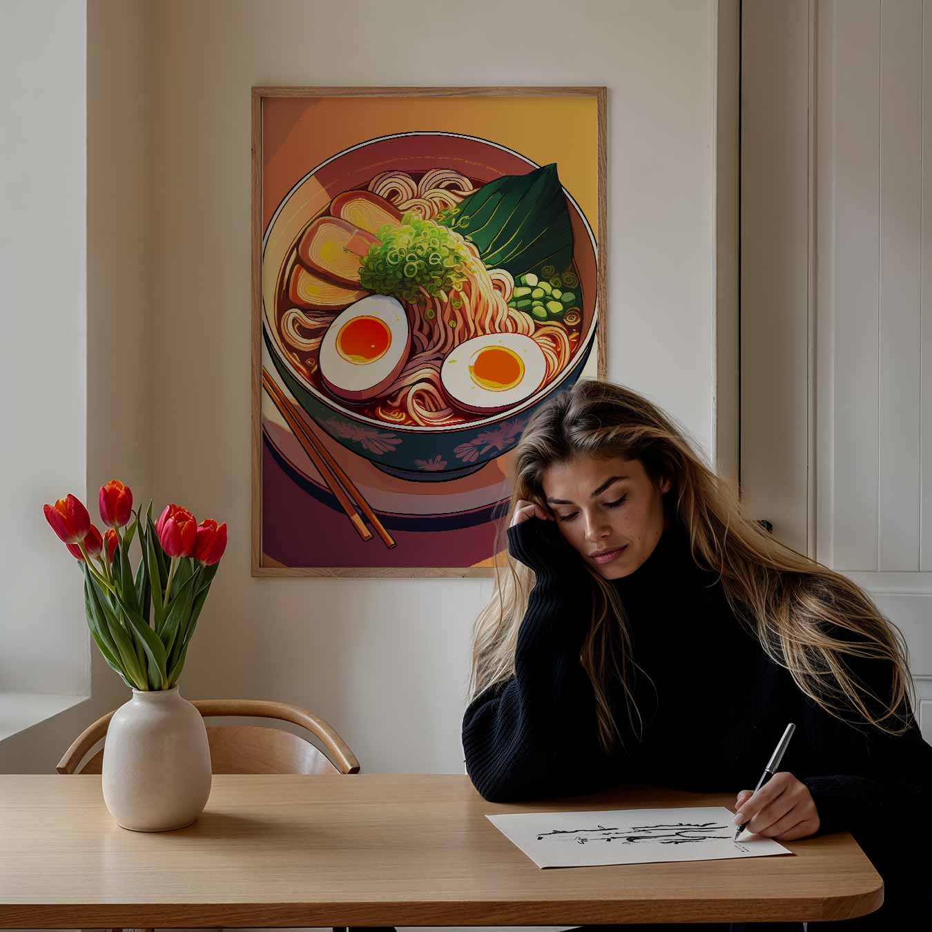 Heerlijke Ramen Poster-WallArtistic
