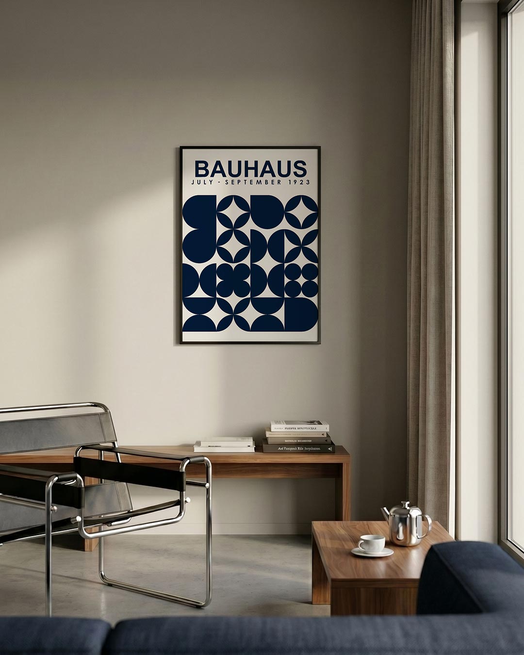 Vormritme en kleur Poster