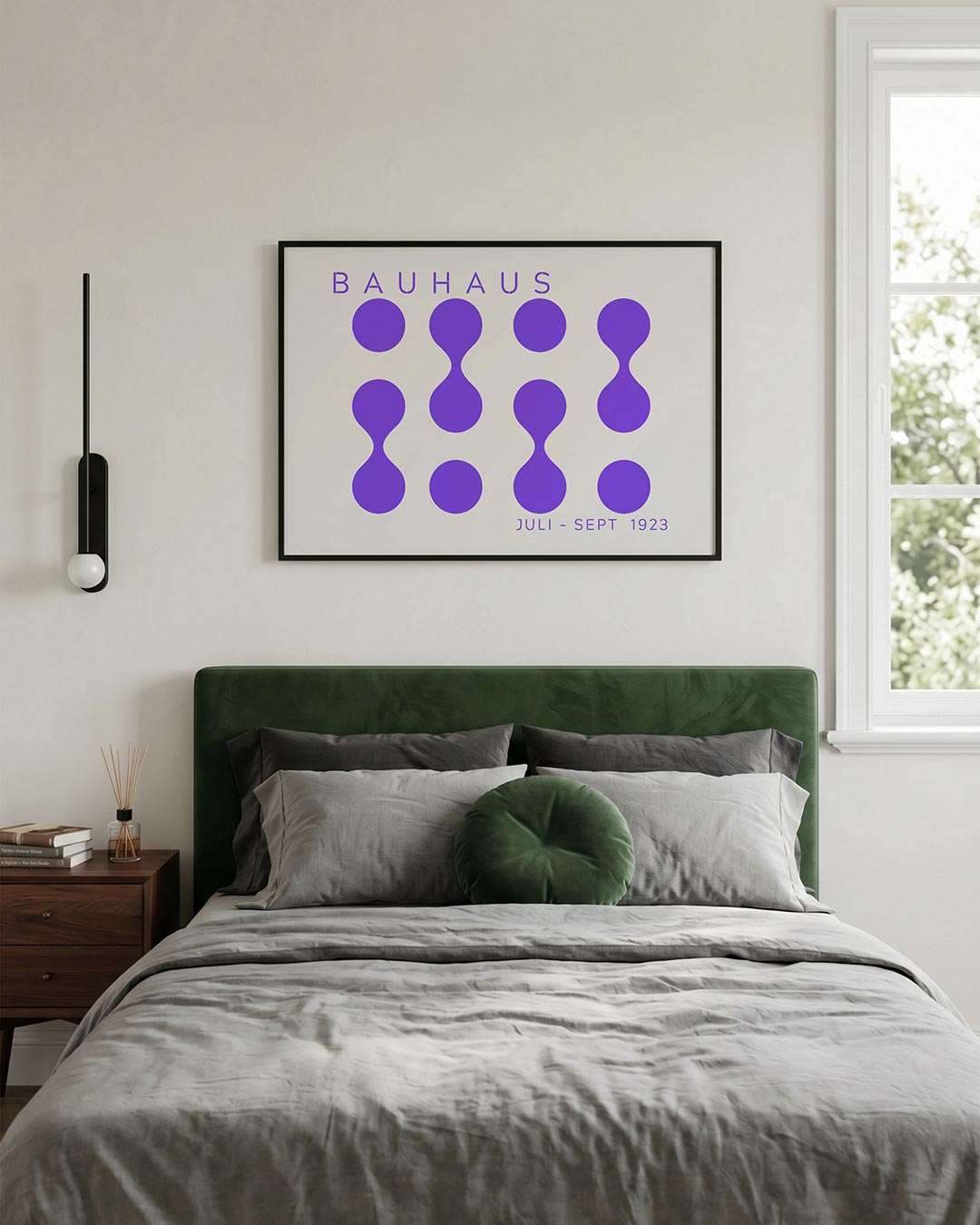 Vormritme en kleur Poster