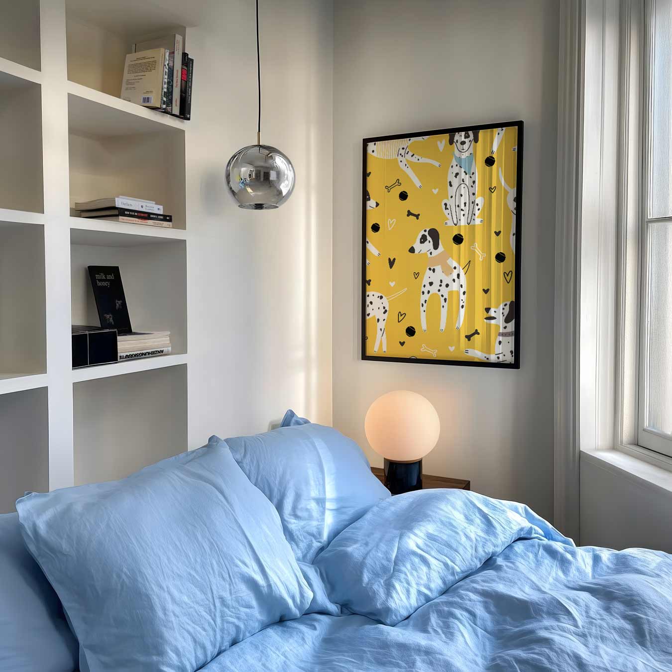Dalmatier Droomwereld Poster-WallArtistic