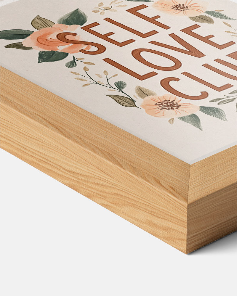 Self Love Club Poster-WallArtistic
