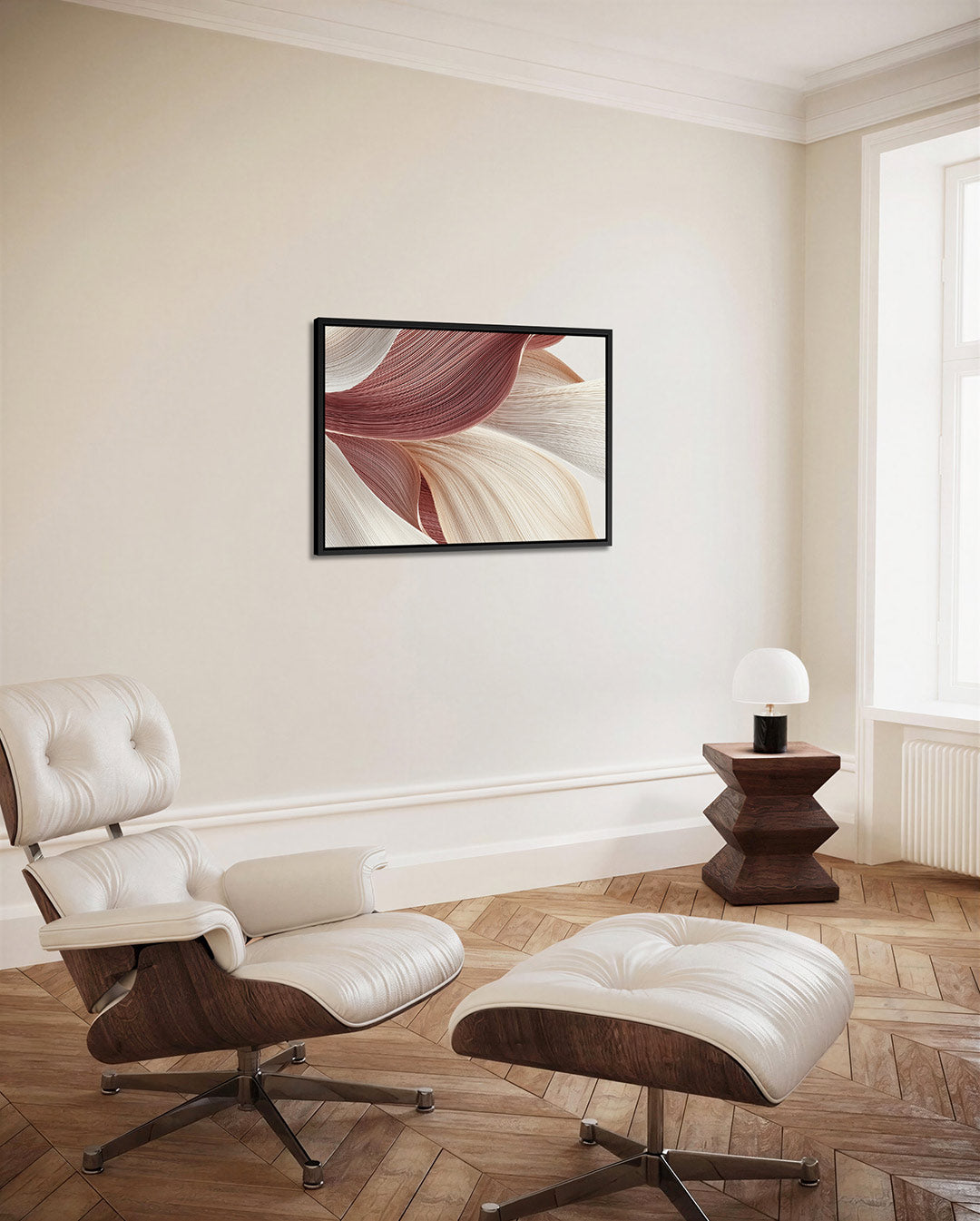 Golvende lijnen Kunstwerk